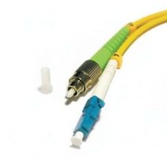 FC/APC - van het het flardkoord van LC/UPC optische simplex singlemode, corning G657 de vezel optische kabel
