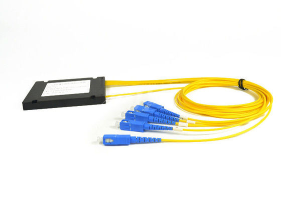 China Audiovezel Optische PLC de Schakelaar1x4 Plc van Splitserssc/UPC Splitser voor de Plaatsingen van FTT X leverancier