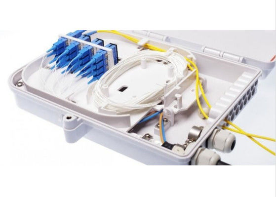 China ABS maken Doos 16 van de Vezel Optische Beëindiging Haven waterdicht voor FTTX-de Netwerkbouw leverancier