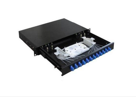 China ABS 24 de Distributiedoos van de Havenfbt Koppeling ODF voor LAN/WAN-Kabel pasten Kleur aan leverancier