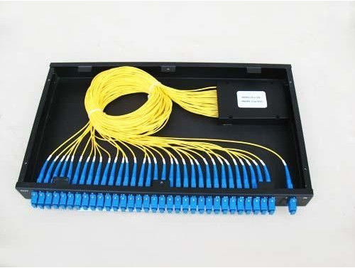 China 1260 - 1650 PLC FBT Koppeling voor Telecommunicatienetwerk/CATV-Systeem Zwarte Kleur leverancier