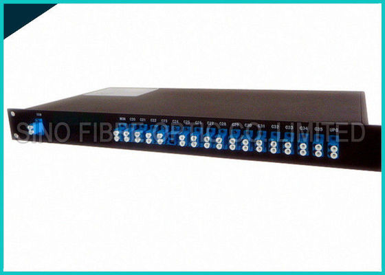 China 1 de Vezel Mux Demux, 18 Kanalen Digitale Demultiplexer van U Rackmount voor Backbonenetwerk leverancier