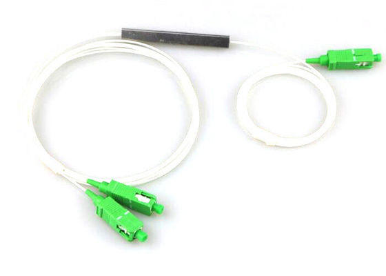 1 * 2 900um-Vezel Optisch PLC Optisch Passief van de Splitsers Superieur Uniformiteit leverancier
