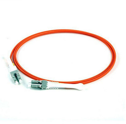 Optische Kabel van de Uniboot de Openluchtvezel LC/UPC - LC/UPC voor het Testen Materiaal leverancier