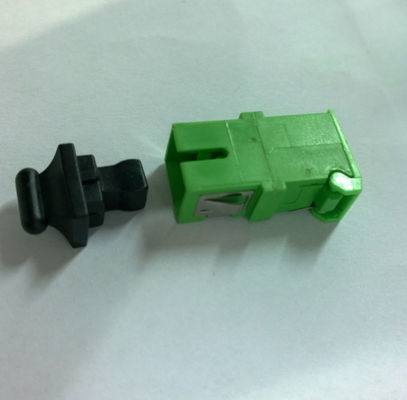 Groene de Vezel Optische Adapter van Sc/APC met Laag de Toevoegingsverlies van het Metaalblind leverancier