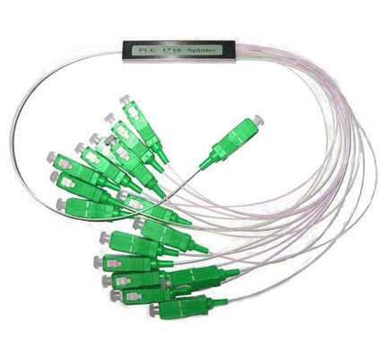 1 * * 16 4/1/1 * 32 Vezel Optische PLC Splitser met van het de Schakelaarstaal van Sc/APC de Buis Packaing leverancier