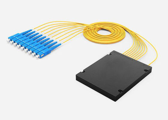 Lage de Optische Kabelsplitser van het Toevoegingsverlies, Lage PLC van PDL 1x8 Splitsersabs Buis 2.0mm 1M Kabel leverancier
