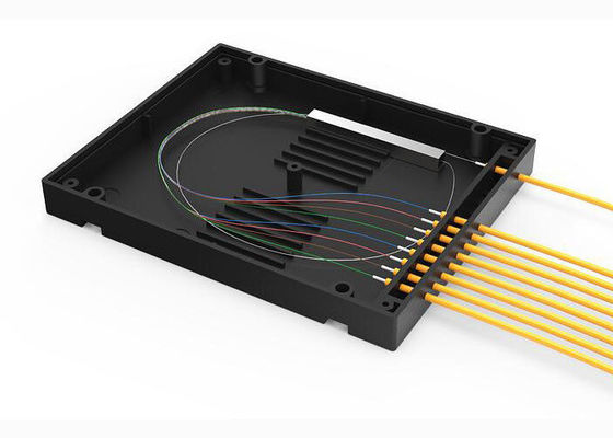 Lage de Optische Kabelsplitser van het Toevoegingsverlies, Lage PLC van PDL 1x8 Splitsersabs Buis 2.0mm 1M Kabel leverancier