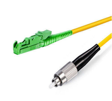 FTTH-Koord van het Vezel het Optische Flard FC/UPC - E2000/APC het Materiaal van pvc/van LSZH leverancier