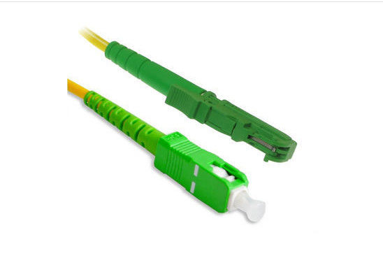 Koord van het de Vezel het Optische Flard van FTTH E2000 1 - 3m Lengte het 3D Overgegaane Opgepoetst Testen leverancier