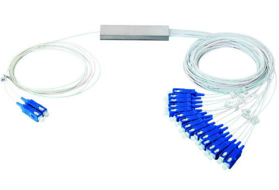 1 X 64 Digitale Optische Splitser, Passieve Vezel Optische Splitser met 900μM APC van Sc Schakelaar leverancier