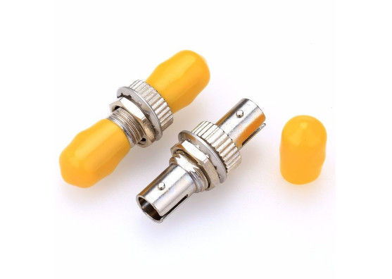 Gele Simplexst aan ST het Metaalmaterialen van de Vezel Optische Adapter voor Ftth-Netwerk leverancier