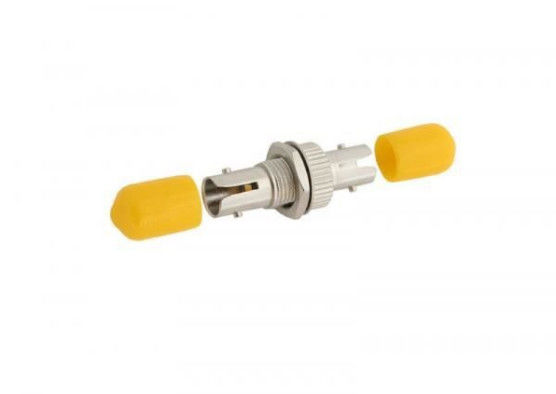 Gele Simplexst aan ST het Metaalmaterialen van de Vezel Optische Adapter voor Ftth-Netwerk leverancier