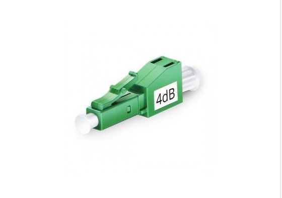 Stoptype LC/APC 4DB Kunststoffen van de Vezel de Optische Demper voor CATV-Systeem leverancier