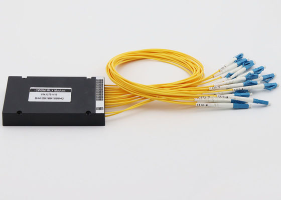 Hoge Betrouwbaarheid Mux Demux Cwdm, de Module 4Ch/8Ch/18 van CH CWDM met LC-Schakelaars leverancier